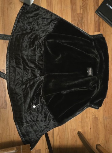 Black men leather - black,